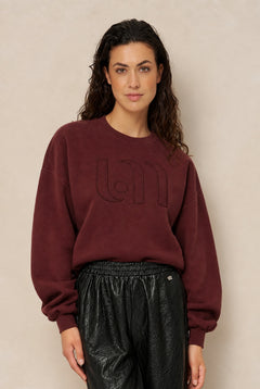 Sweater Kensi - Balloon Sleeve | Burgundy