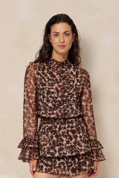 Top Kyla - Printed Ruffle | Multi Colour