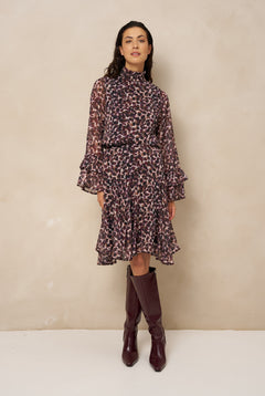 Skirt Inez - Layered Mini | Multi Colour