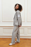 Blazer Liset | Grey white