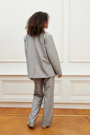 Broek Nienke | Grey white
