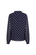 Blouse Eliza | Zigzag print