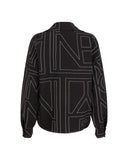 Blouse Eve | Lofty line print