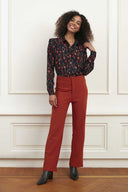 Blouse Ivy | Western print