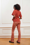 Pants Marilyn | Logo Zebra print