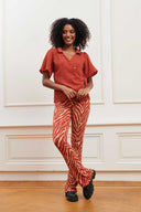 Pants Marilyn | Logo Zebra print