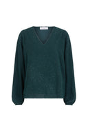 Blouse Madison | Petrol green