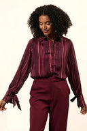 Blouse Mette | Folk print