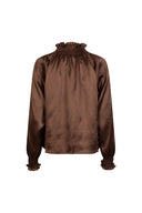 Blouse Tyra | Dark brown