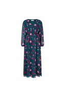 Jurk Caela | Silver flower