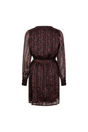 Robe Freja | Imprimé tourbillon