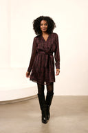 Jurk Freja | Swirl print