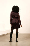 Jurk Freja | Swirl print