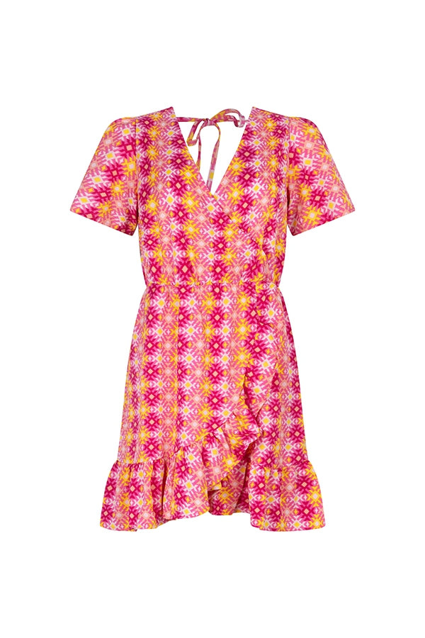 Dress Gracelyn | Retro Sunny Print
