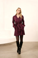 Jurk Lina | Folk print