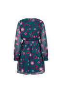 Jurk Lux | Silver flower