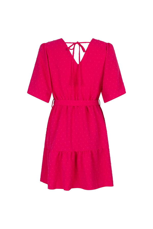 Dress Melana | Cherry Pink