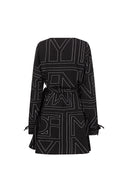 Jurk Willow | Lofty line print