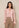 Blouse Jett - Jacquard bow tie | Light Pink