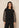 Sweater Jara - Contrast Sleeve | Black