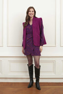Gilet Alice | Plum