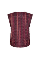 Gilet Lilli | Folk print