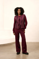 Gilet Lilli | Folk print