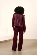 Gilet Lilli | Folk print