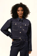 Jacket Ariah | Denim Blue