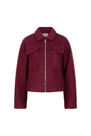 Jacket Liselotte | Burgundy red