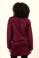 Jacket Liselotte | Burgundy red