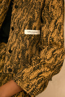 Jacket Maria | Feathers print