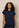 T-shirt Isole - Relaxed Rolled up | Dark Blue