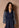 Jurk Ivra - Contrast Mini | Dark Blue