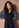 Jurk Ivra - Contrast Mini | Dark Blue