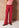 Broek Indie - Uni Pleated | Brick Red