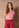 T-shirt Isole - Relaxed Rolled up | Coral