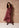Jurk Izla - Maxi Boho | Brick Red