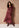 Jurk Izla - Maxi Boho | Brick Red