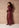 Jurk Izla - Maxi Boho | Brick Red