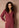 Set - Top Isa - Structured Wrap | Brick Red