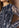 Jurk Isani - Abstract Mesh | Dark Blue