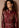 Jacket Inea - Balloon Jacquard | Brick Red