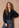 Cardigan Lily - Classic V-Neck | Dark Blue