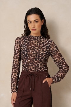 Top Iniko - Abstract Mesh | Multi Colour