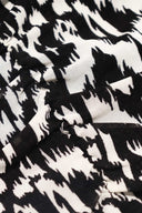 Jupe Madisyn | Impression noir/blanc