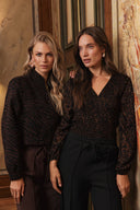 Top Signe | Brown panther print