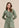 Jurk Gabrielle Dark Green, close-up