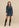 Jurk Imane Floral Dot Print, voorkant