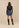 Rok Zahra Floral Dot Print, achterkant